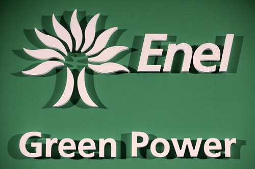 The Logo of Enel Green Power is pictured