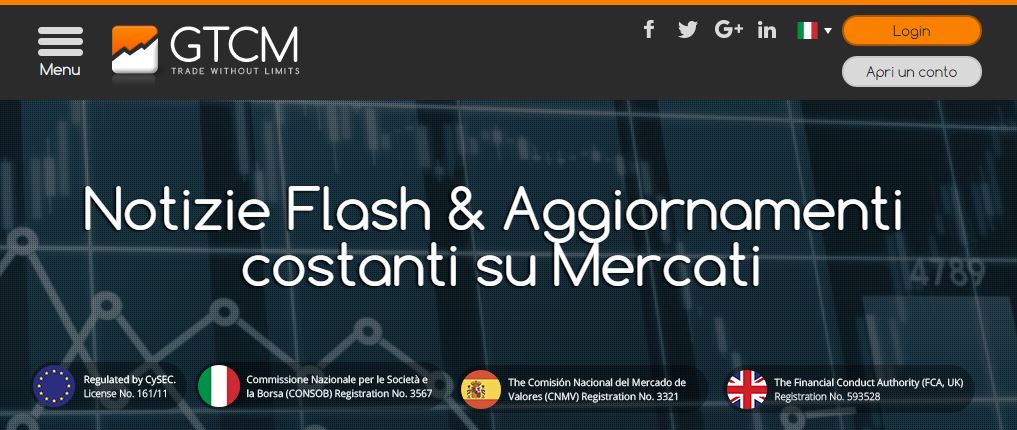 Recensione del broker GTCM